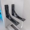 Solid Material Floating Shelf Bracket Triangular Design Hidden Shelf Bracket  Storage Shelves