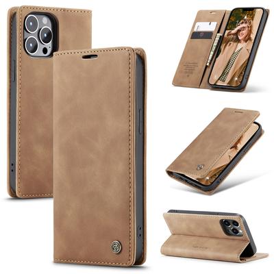 Handyhülle Retro Matte Luxus Flip Wallet Hülle für Samsung Galaxy S24 S23 Samsung S22 S21 Einfarbige Handyhülle