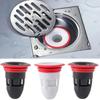 Odor Bathroom Drain With Backflow Prevention & -Fly System - Waterproof Shower Drain Suitable For Bathtub, Shower, Sink