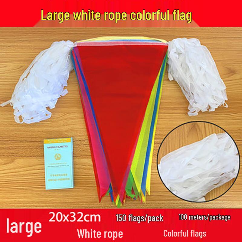 Changbaosen Triangle Pennant String Flags