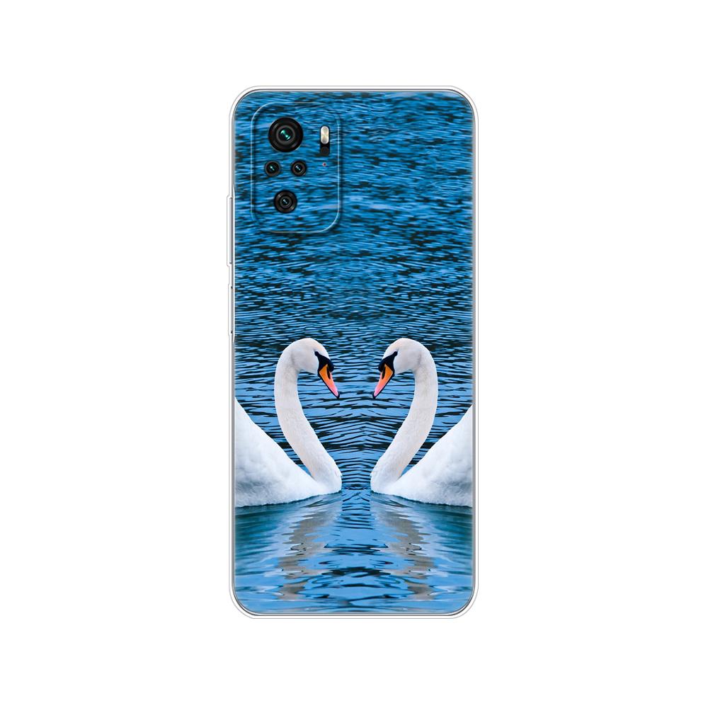 For Xiaomi Redmi Note 10 10S Case 4G 5G Silicon Soft Tpu Back On Redmi Note 10 Pro Global Phone Cover Note10 S Bumper Etui Funda