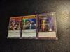 3pcs/set Yu-gi-oh!  2014 Wcs Self Control Collect Signature Trading Flash Card Anime Cartoon Christmas Gift