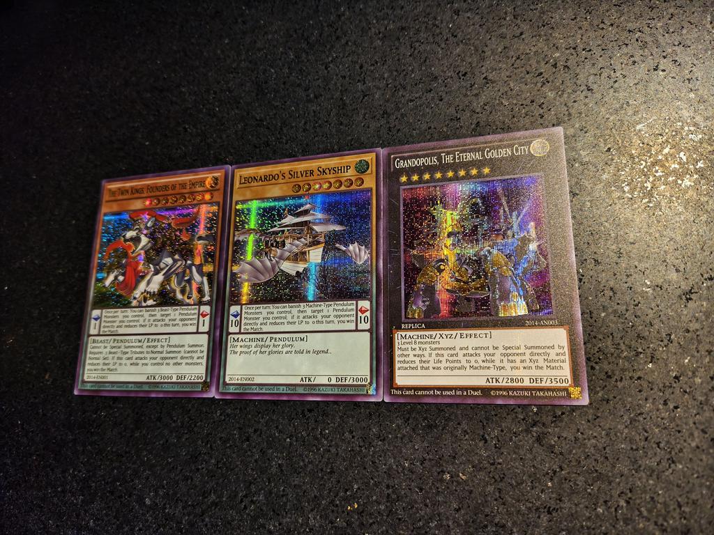 3pcs/set Yu-gi-oh! 2014 Wcs Self Control Collect Signature Trading Flash Card Anime Cartoon Christmas Gift