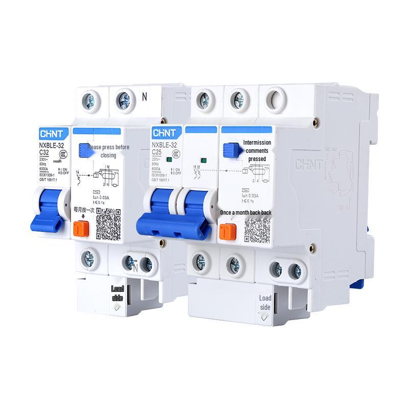 Chint NXBLE-32 40A 1P+N Residual Current Circuit Breaker