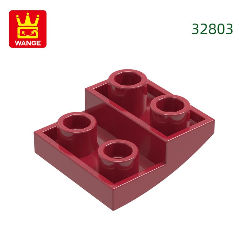 150Pcs/lot 32803 Slope Curved 2x2x2/3 Construction Block Moc Colour Accessories Works With featuring Brick DO IT YOURSELF Children's Toy