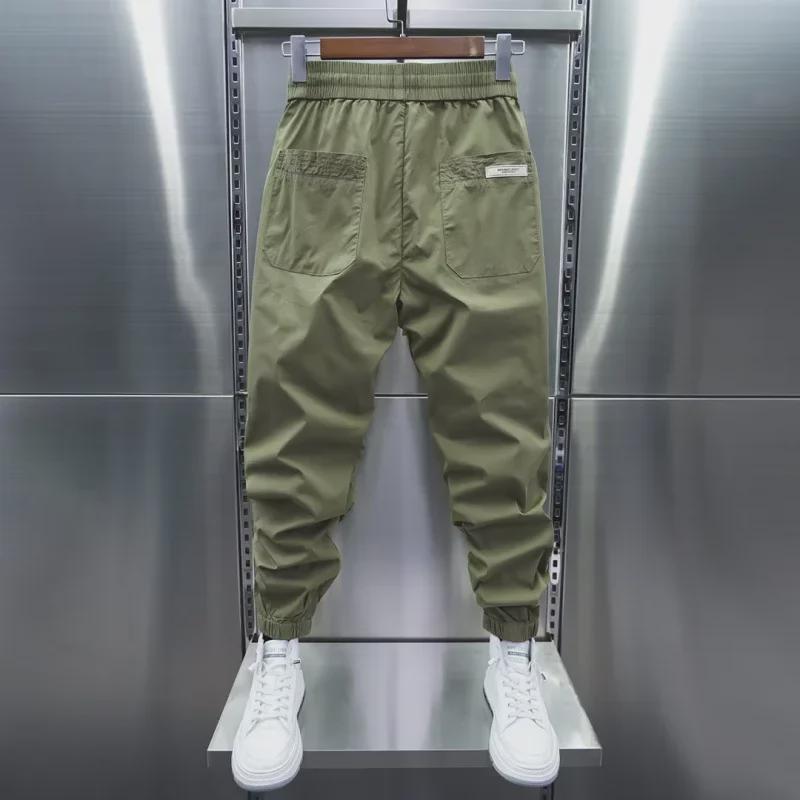 2023 Men's Trendy Cropped Pants: Casual Spring & Autumn Sports Style