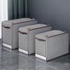 Large Capacity Quilt Clothes Bedding Storage Bags Home Visible Window Zipped Organizer Underbed Wardrobe Closet Boxe