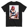 Heißes Ecchi Anime Mädchen Hentai Sexy Manga Waifu Kurzarm Unisex T-Shirt