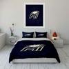 "Stylish MI Logo with Swirling Design" Print Bedding Set Duvet Cover Pillowcases (1* Duvet Cover 2* Pillowcases Do Not Include Comforter)