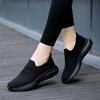 New Women's Ultra Light Oversized Running Shoes, Fashionable Fly Woven Breathable Sports Sneakers