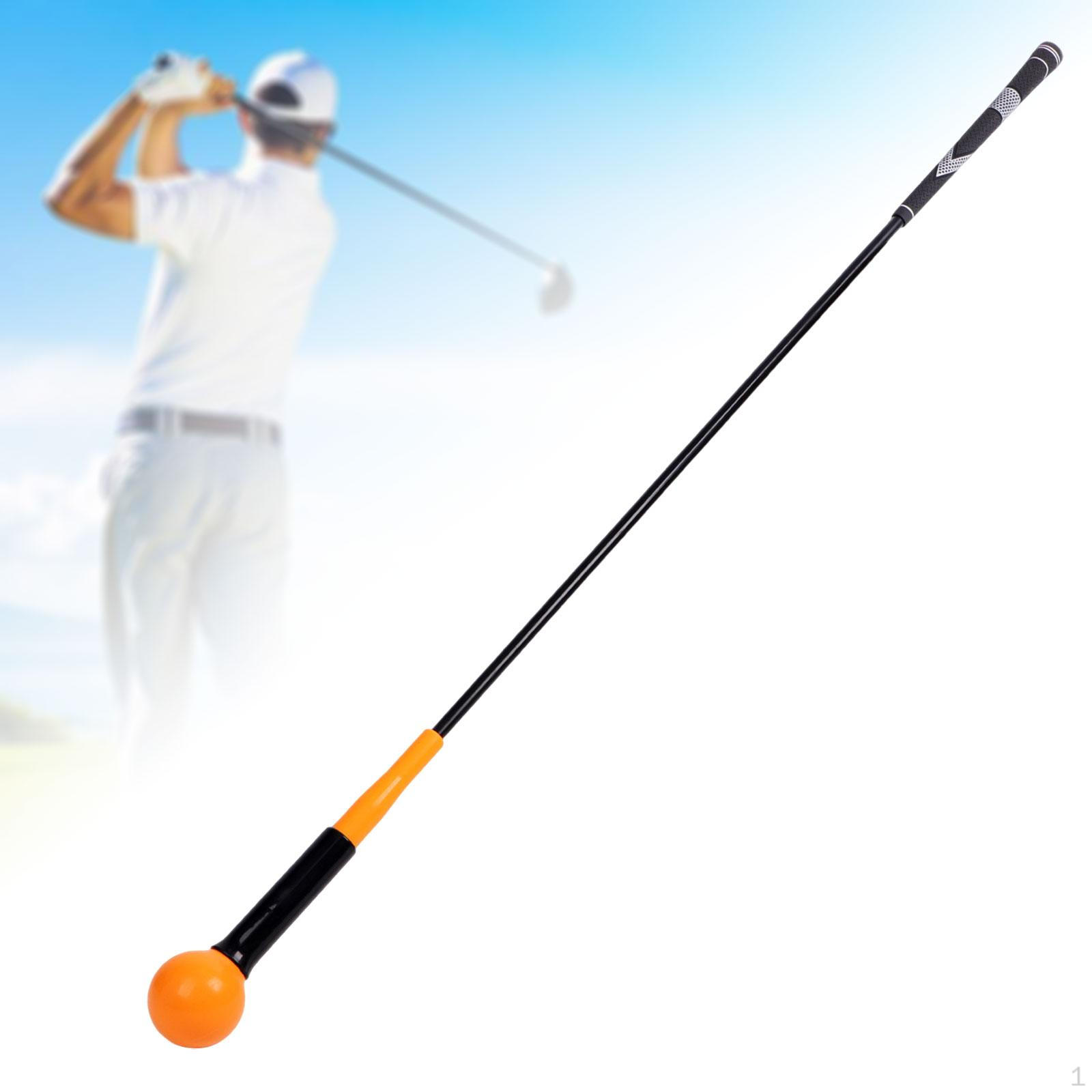 

Тренажер для гольфа Swing Trainer для коррекции положения в темпе и силе Orange 100cm