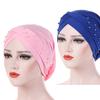 Chemo Women's Bead Elastic Bandana Hat Cancer Chemotherapy Hat Bandana Headwear