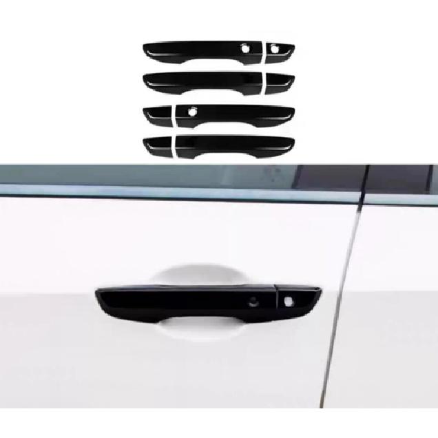 Exterior Outside Door Handle ABS Black 2016-2020 FOR HONDA Civic 10th Trim Cover