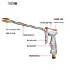 High Pressure All-Metal Car Wash Water Gun - Tap Connect, Super Strong for Household.