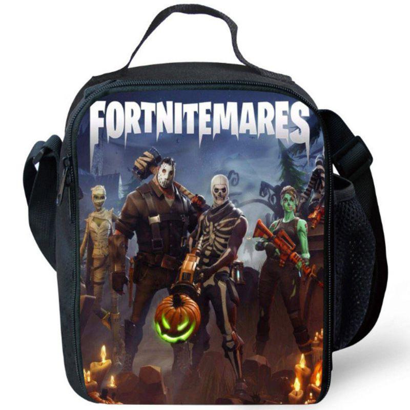 Student School Battle Bag Girls Boys Snack Bags Lunch Kids Box