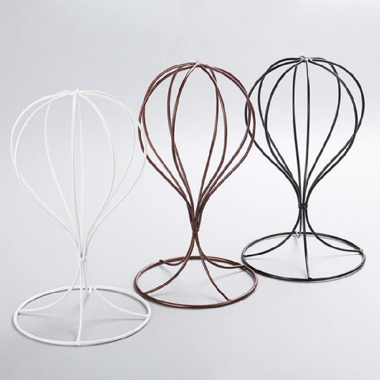 Wig Holder Stand Metal Wig Display Stand Hat Storage Rack for Baseball Caps Hat