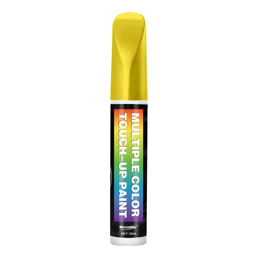 Car Touch-Up Pen: Scratch Repair for Black, Red, Silver, Blue, Pearl White Paint 