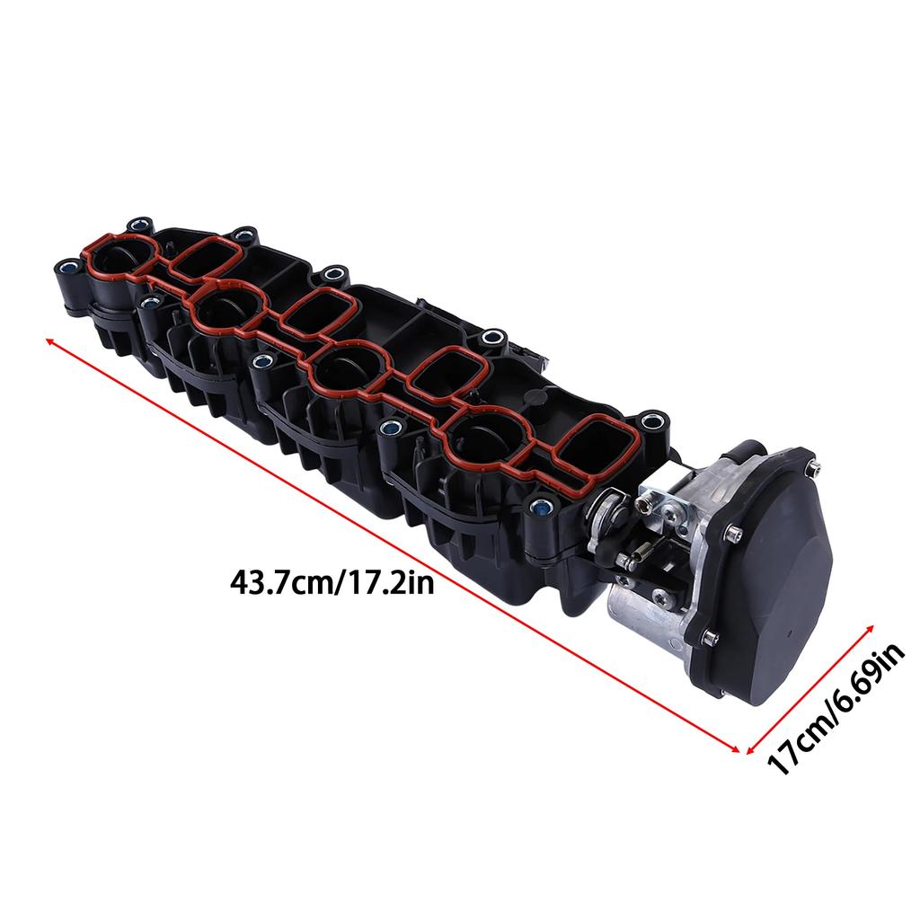 Intake Manifold with Actuator Compatible for A3 A4 V-W G-olf Pas-sat 03L19711AG 2.0 TDI