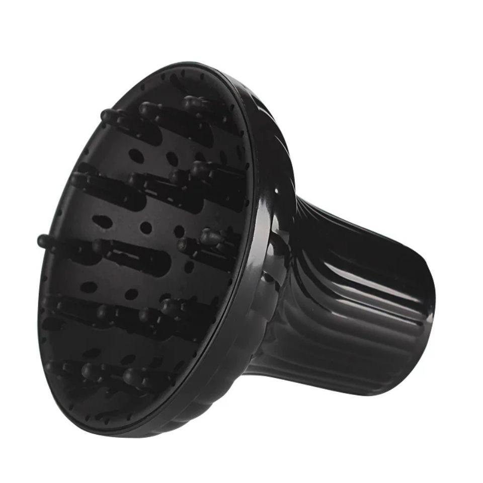 Hair Dryer with Large Diffuser & Curling Iron Hood for Salon Styling