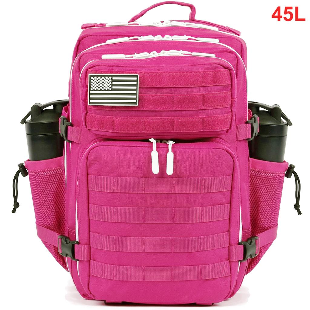 45L Tactical Backpack Men Outdoor Waterproof Sports Travel Gym Hiking Bug Out Bag Military Camping Hunting Survival Rucksack