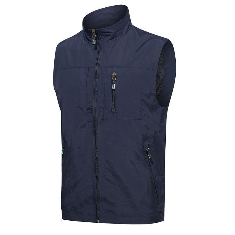 Spring and Autumn Outdoor Men's Vest Jacket Men's Sleeveless Vest Vest Youth Vest