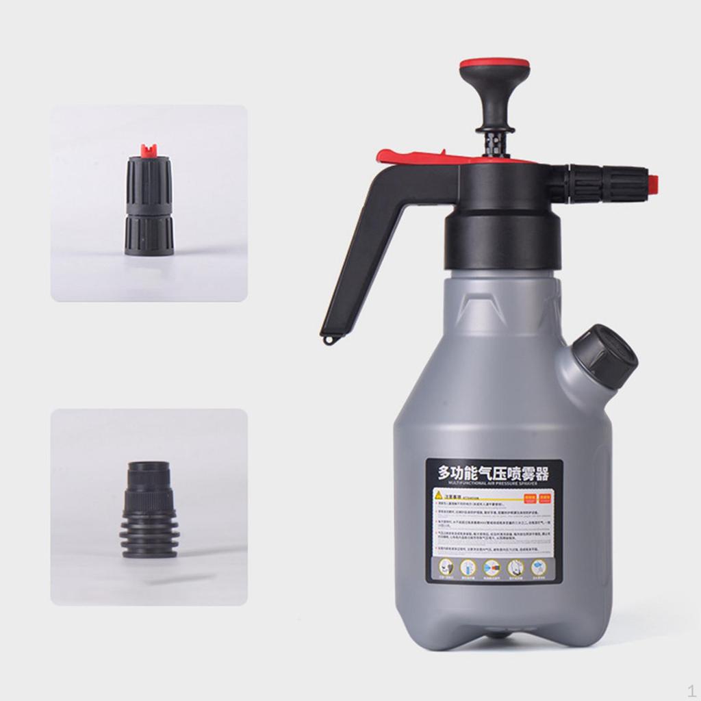 Car Foaming Pump Sprayer Manual Pressure Versatile home Cleaning 2L Handheld Foam