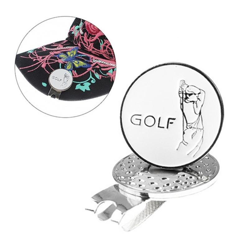Golf Ball Markers for Women Mens Removable Attaches Easily to Golf Hat Golf Ball Marker with Standard Magnetic Hat Clip