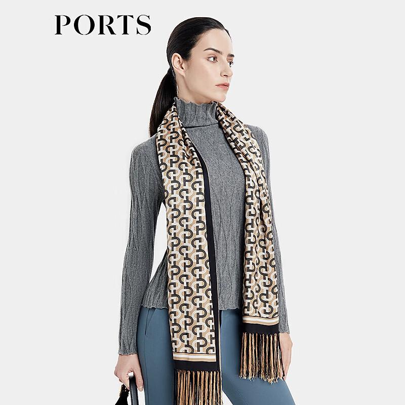 PORTS Women's High-Neck Cashmere Sweater