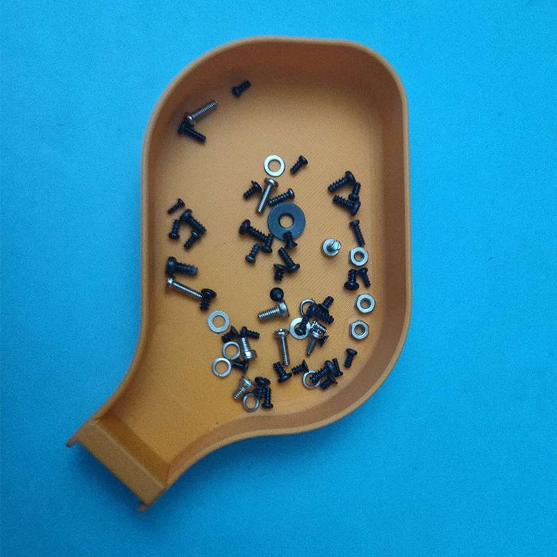 Funnel Tray With Barrier Plug Screw Nut And Bead Storage Tools Plastic Small Items Storage Box Tools Tray Portable Sorting Tray