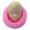 Silicone Baby Face Soap Mold DIY Fondant Candy Chocolate Cake Decorating Tool