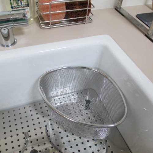 Wahei freiz Sink Accessories Mesh Triangular Corner SUI Meister Large Made in Japan SUI-713