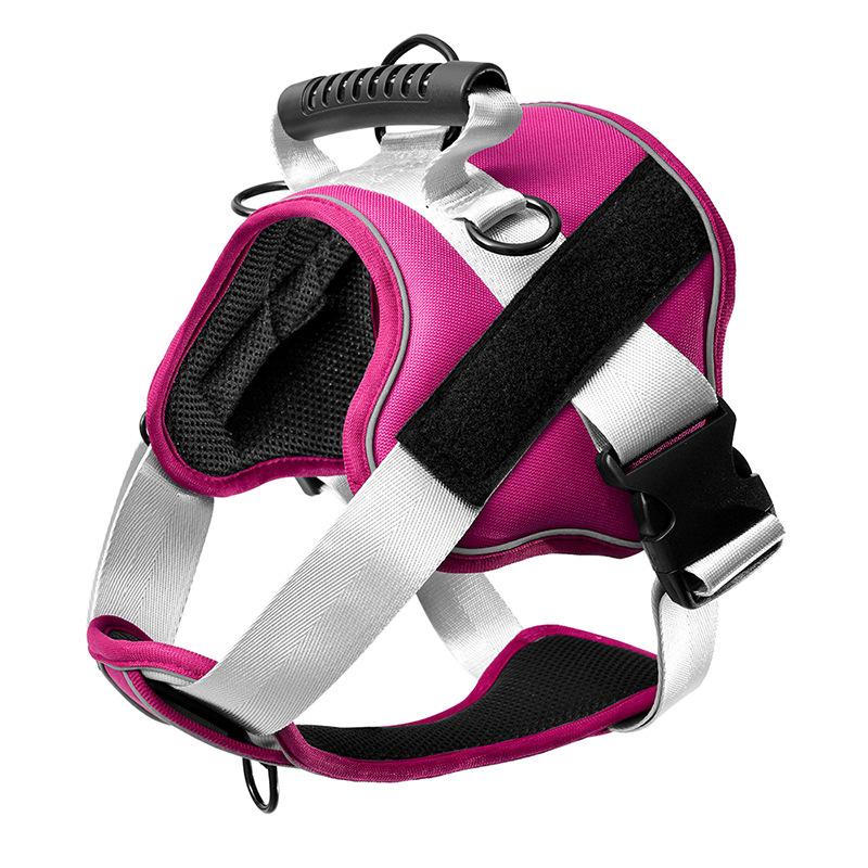 Hundeleine Große, mittelgroße und kleine Hunde Weste Typ Brustgurt Bequeme und atmungsaktive nachtreflektierende Hundeleine Haustierbedarf