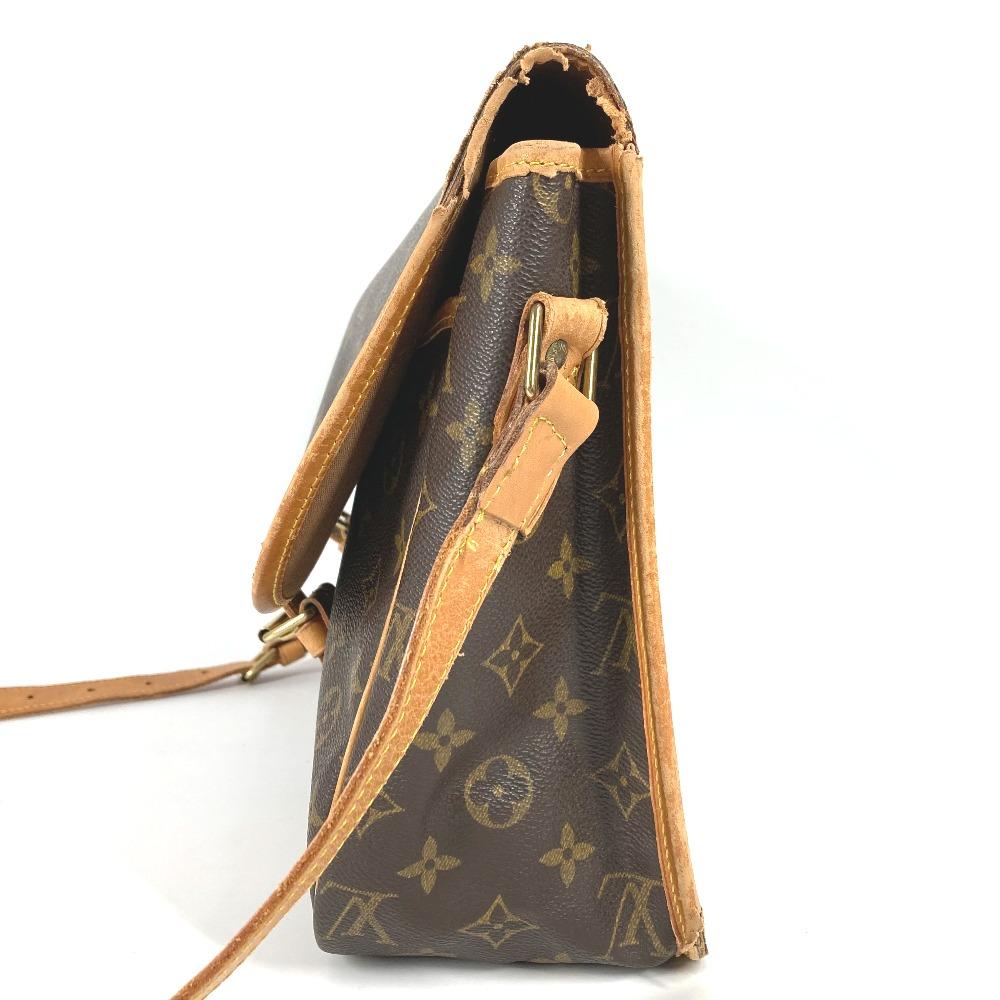Louis Vuitton M42247 Monogram Gibeciere MM Messenger Bag Crossbody Shoulder Bag