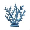 Wooden Coral Decoration Coastal Mediterranean Countertop Art Piece Craft for Themed Party