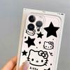 Case for iPhone 17 Pro Max 15 13 Pro XR 7 8 Air XS Max 14 Plus 12 Mini 11 16 Soft Phone Cover Cartoon Hello Kitty