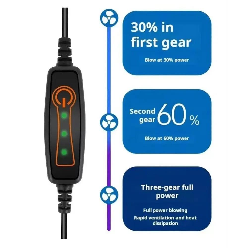 Fast Blowing USB Fan Blowing Seat Cushion Car Ventilated Seat Cushion Office Chairs