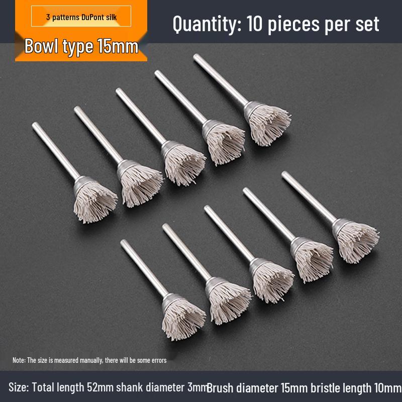 Electric Grinder Steel Wire Brush Polishing Head for Rust Removal and Walnut Polishing