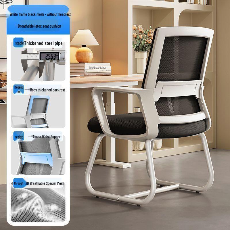 Ergonomic Office Chair with Lumbar Support - Comfortable for Long Sitting Sessions