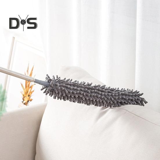 Teleskop-Staubwedel mit einziehbarem Griff, ausziehbarer Staubwedel, Staubentfernungsset mit Mehrkopf-Ersatz