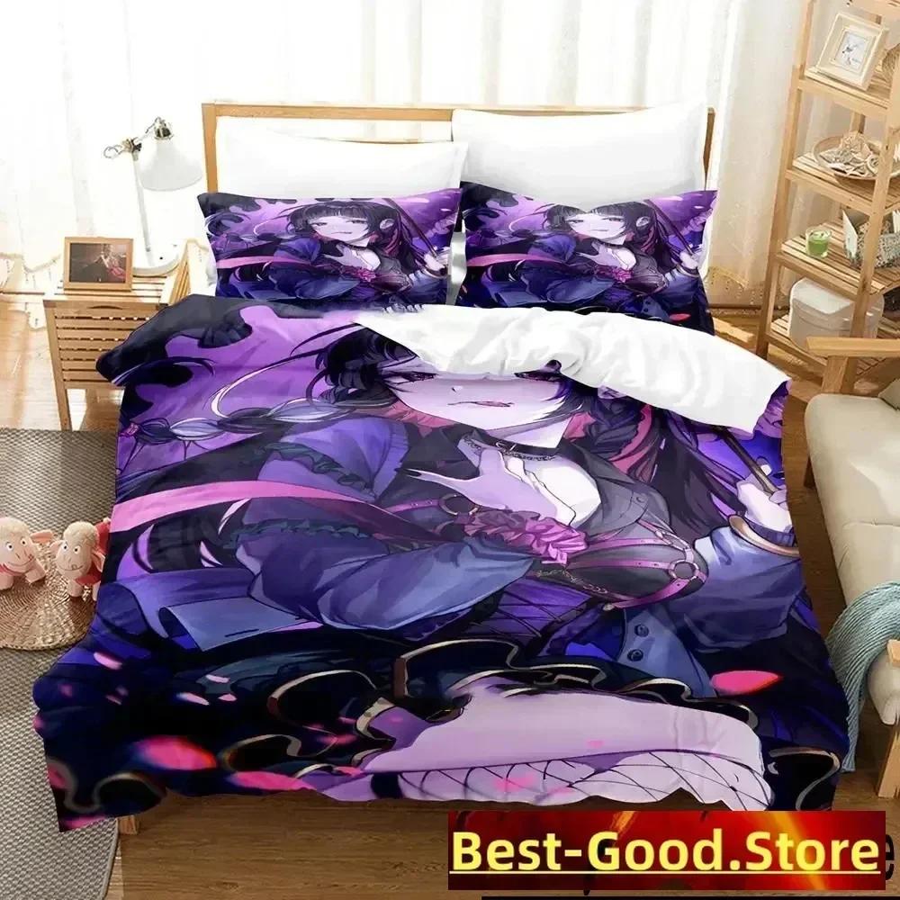 Comforter 3D Print Anime Meloco Kyoran Bedding Set Bed Set Comforter King Queen Size Boys Adult Bedding