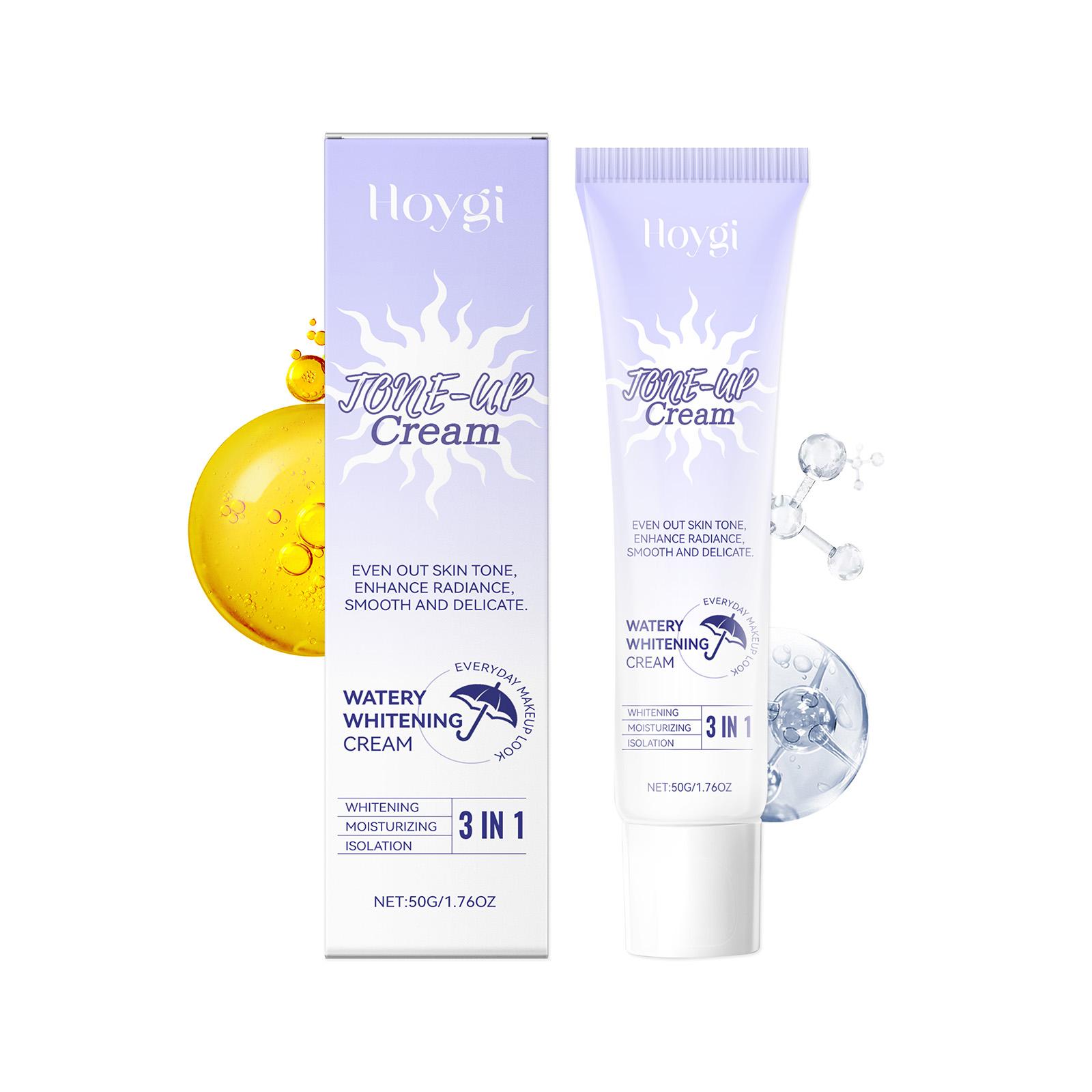 Tone-Up Cream Even Skin Tone Brightening Skin Fast Absorbtion Concealer Strengthen Skin Barrier Reduce Dryness Fine Lines Makeup