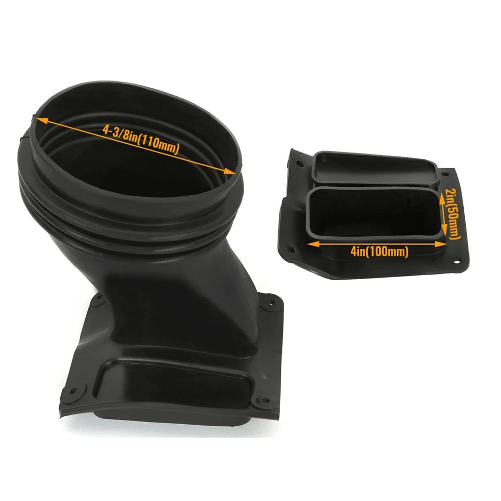 Hellcat Headlamp Air Inlet Intake Duct Tube for Dodge For Challenger 2015 2025 Compatible with OEM 77072385 Air Intake System