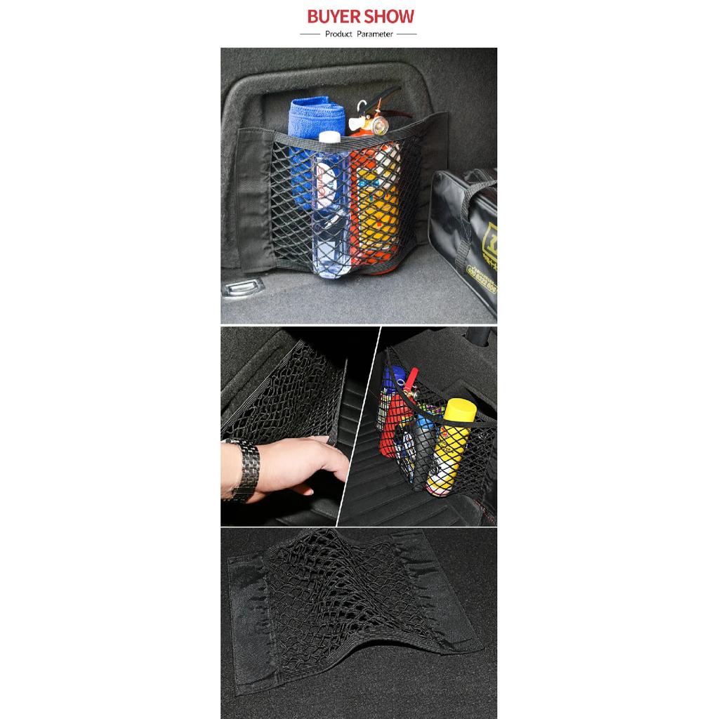 Car Trunk Box Storage Bag Net Sticker For Toyota Accessories Corolla Avensis Yaris Rav4 Auris Hilux Prius Prado Camry Celica