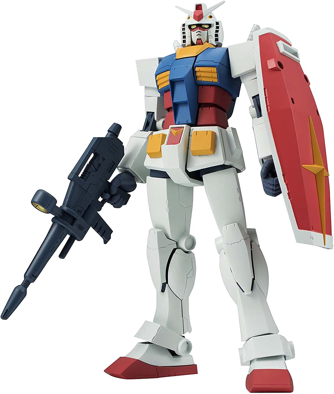 

ROBOT Spirits Mobile Suit Gundam [SIDE MS] RX-78-2 Gundam ver. АНИМЕ. Переиздание, примерно 125 мм, подвижная фигурка из АБС-пластика и ПВХ, окрашенная