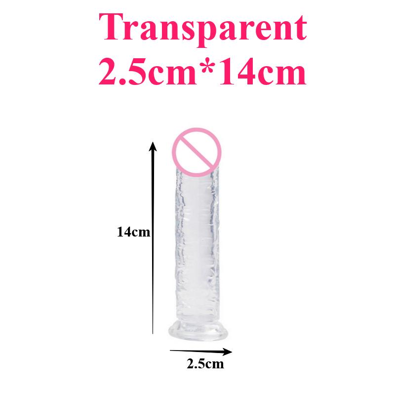 Realistic Big Dildo 7 Sizes Women Erotic Anal Sex Toys Dildo Suction Cup Jelly Dick Gay Soft Clitoris Vaginal Masturbators Penis