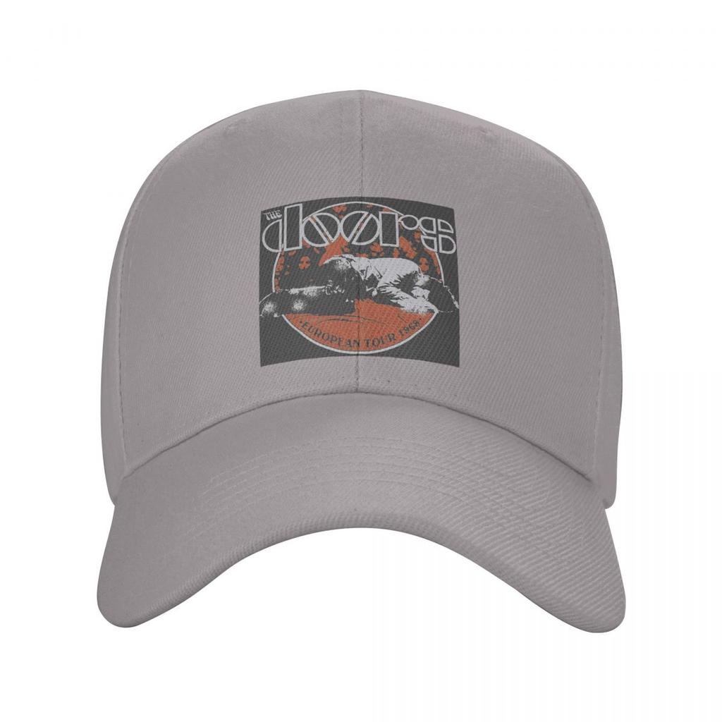 The Doors Rock Band Logo Jim Morrisons Baseball Caps Snapback Men Women Hats Casual Cap Sports Baseball Hat Casquette