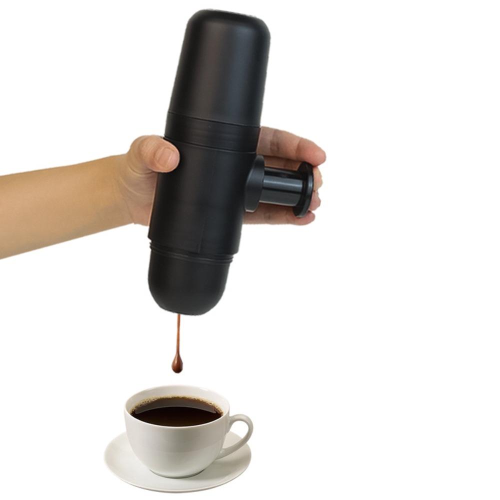 Manual Espresso Coffee Maker Hand Press Capsule Coffee Maker Travel Coffee Machine  Picnic