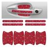 8PCS Set Door Handle Protector Bling Auto Handle Sticker  For Auto Accessories