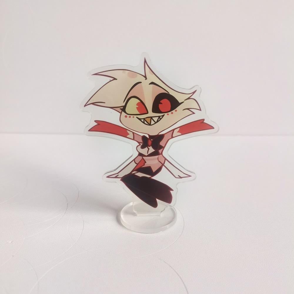 Anime Hazbin Hotel Alastor Morningstar Cosplay Stand Acrylic Cartoon Figure Standing Birthday Gifts Bag Decor Collection