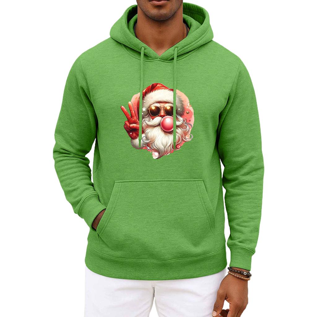 Men's And Women's Christmas Hooded Hood Long Sleeves Hoodie
